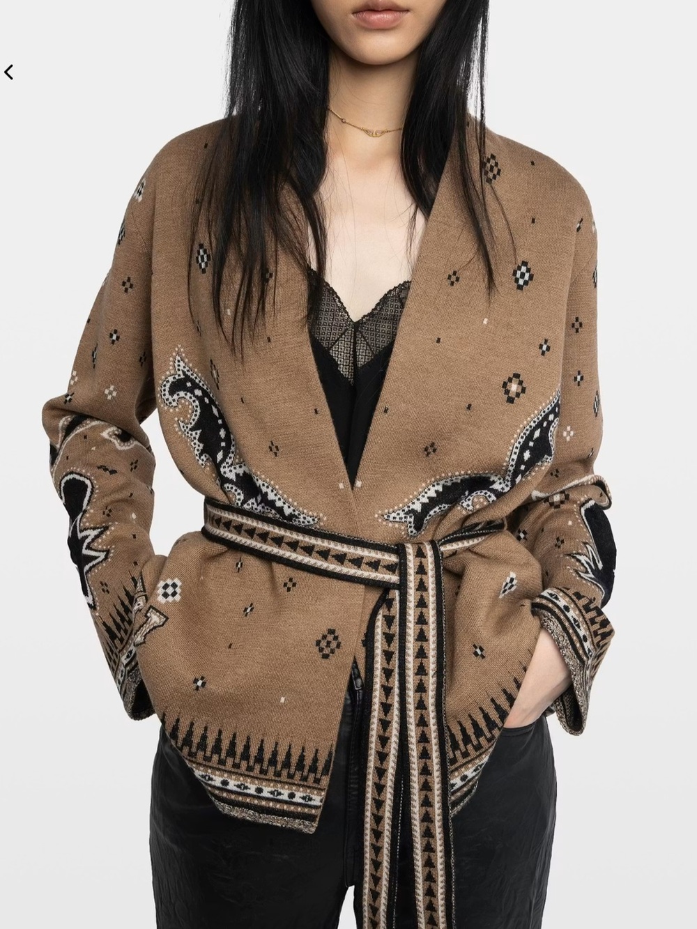 ZADIG & VOLTAIRE Kala Wool Cardigan